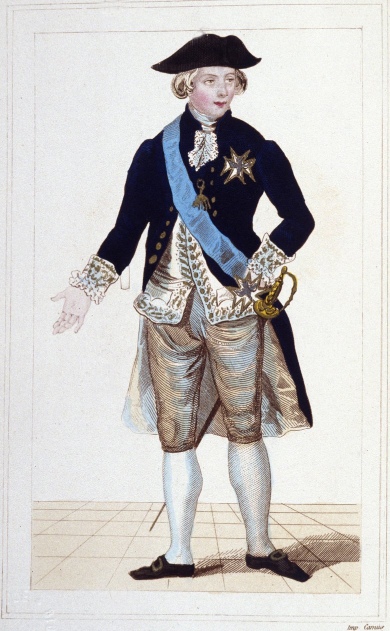 Ritratto di Gilbert Mottier, Marchese de La Fayette (1757-1834) da Unknown artist