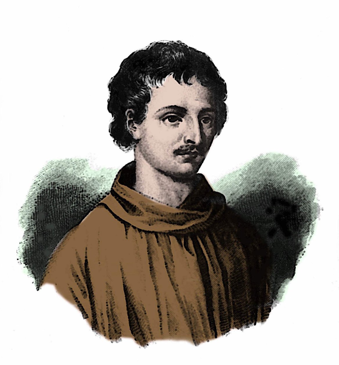 Ritratto di Giordano Bruno (1548-1600) da Unknown artist