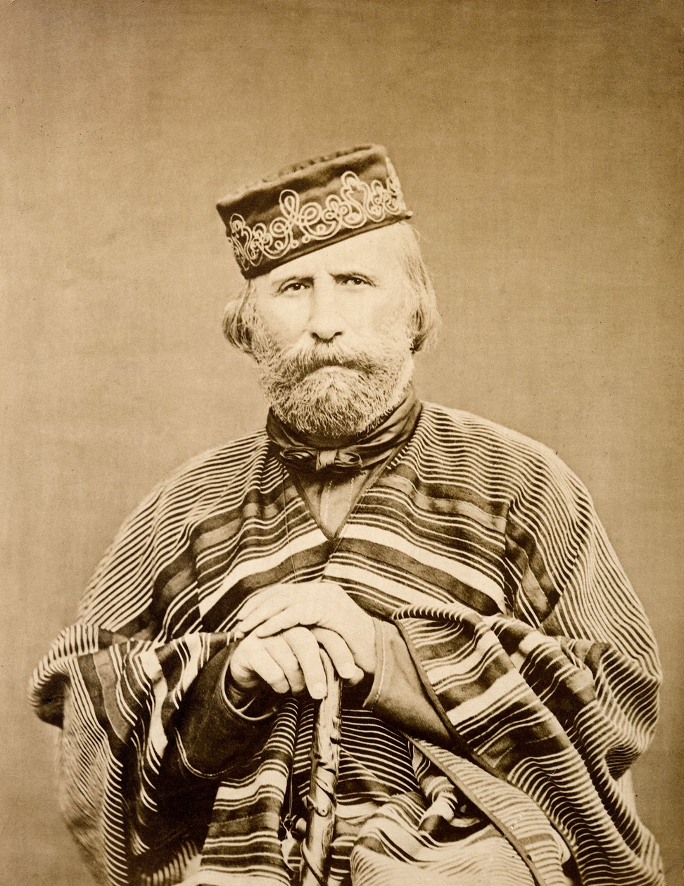 Ritratto di Giuseppe Garibaldi (1807-1882) 1865 da Unknown artist