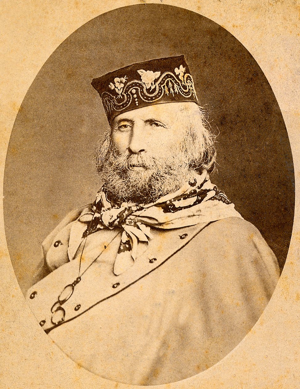 Ritratto di Giuseppe Garibaldi (1807-1882) 1875 da Unknown artist