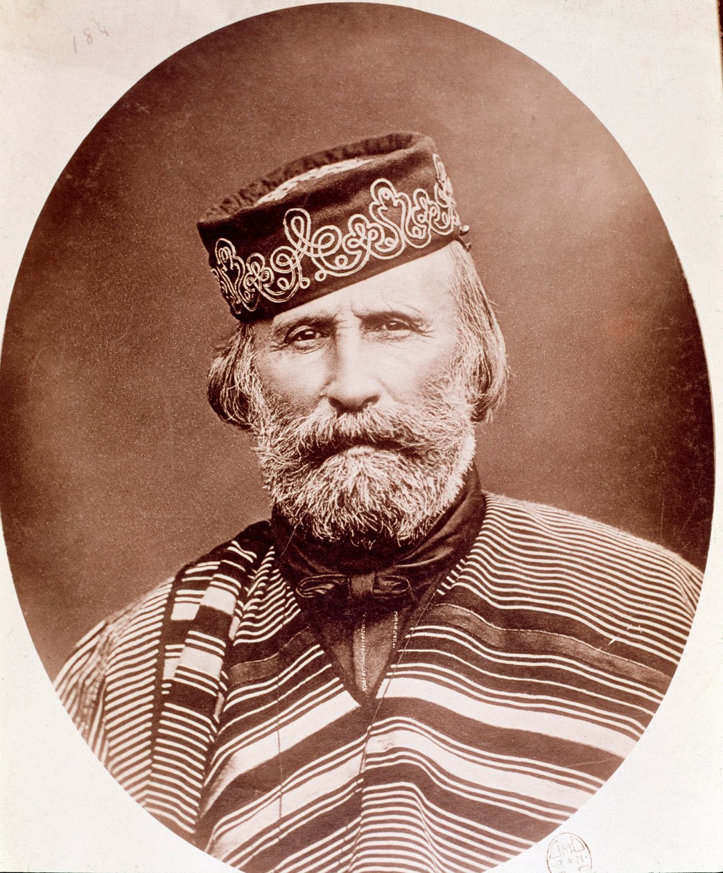 Ritratto di Giuseppe Garibaldi (1807-1882) da Unknown artist