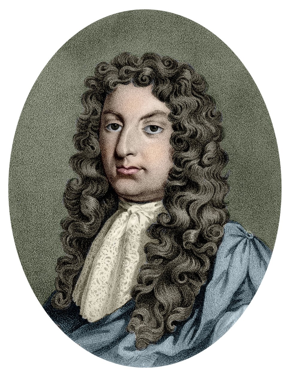 Ritratto di Henry Purcell (1659 - 1695), compositore britannico da Unknown artist