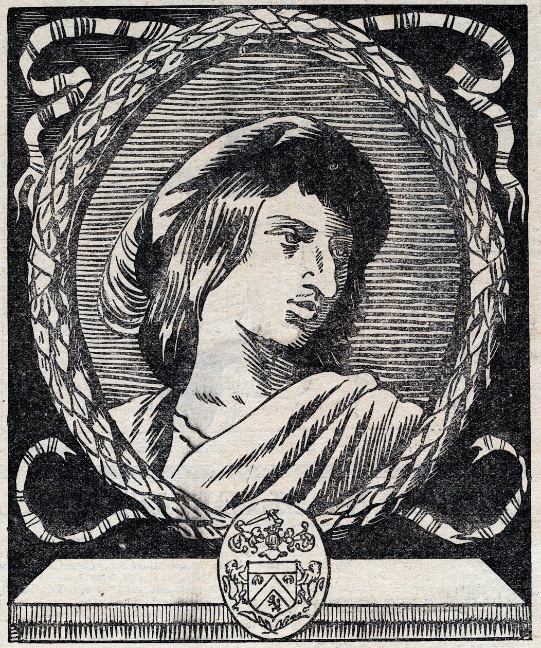 Ritratto di Hercules Savinien Cyrano de Bergerac, scrittore francese. Dal 1928. da Unknown Artist