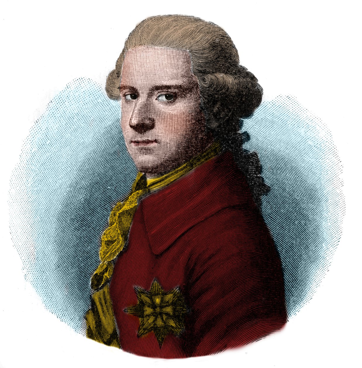Ritratto di Herzog Karl August von Sachsen-Weimar-Eisenach da Unknown artist