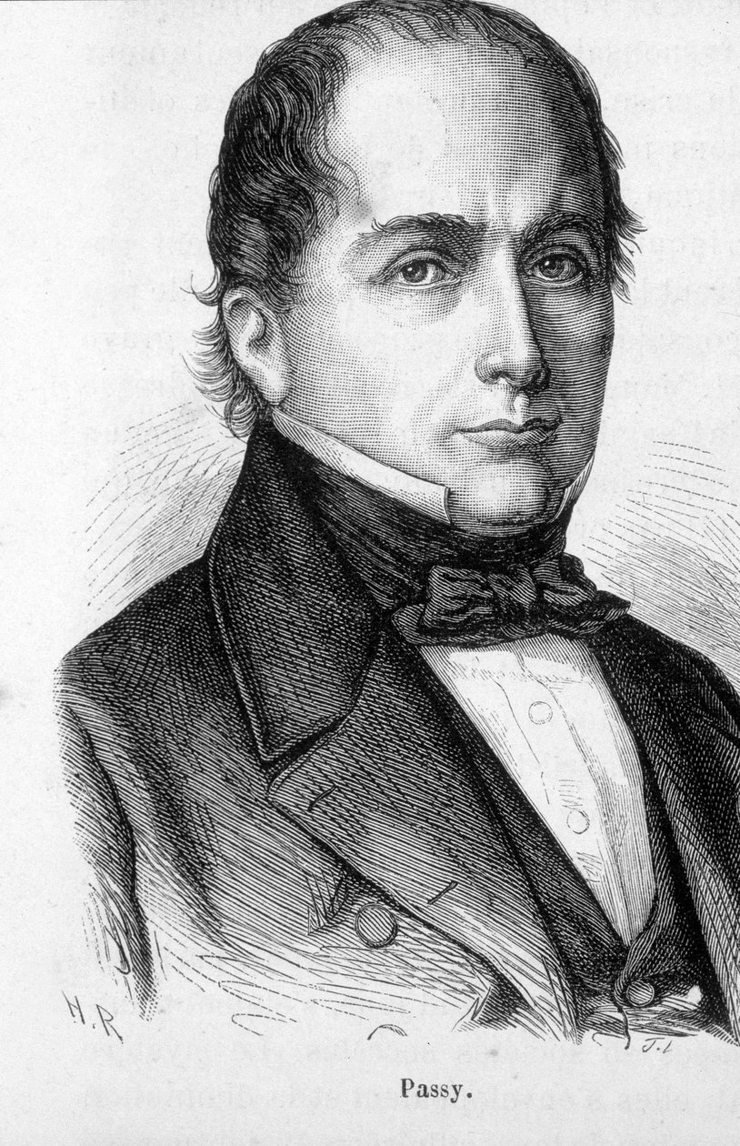 Ritratto di Hippolyte Passy (1793-1880), politico ed economista francese da Unknown artist