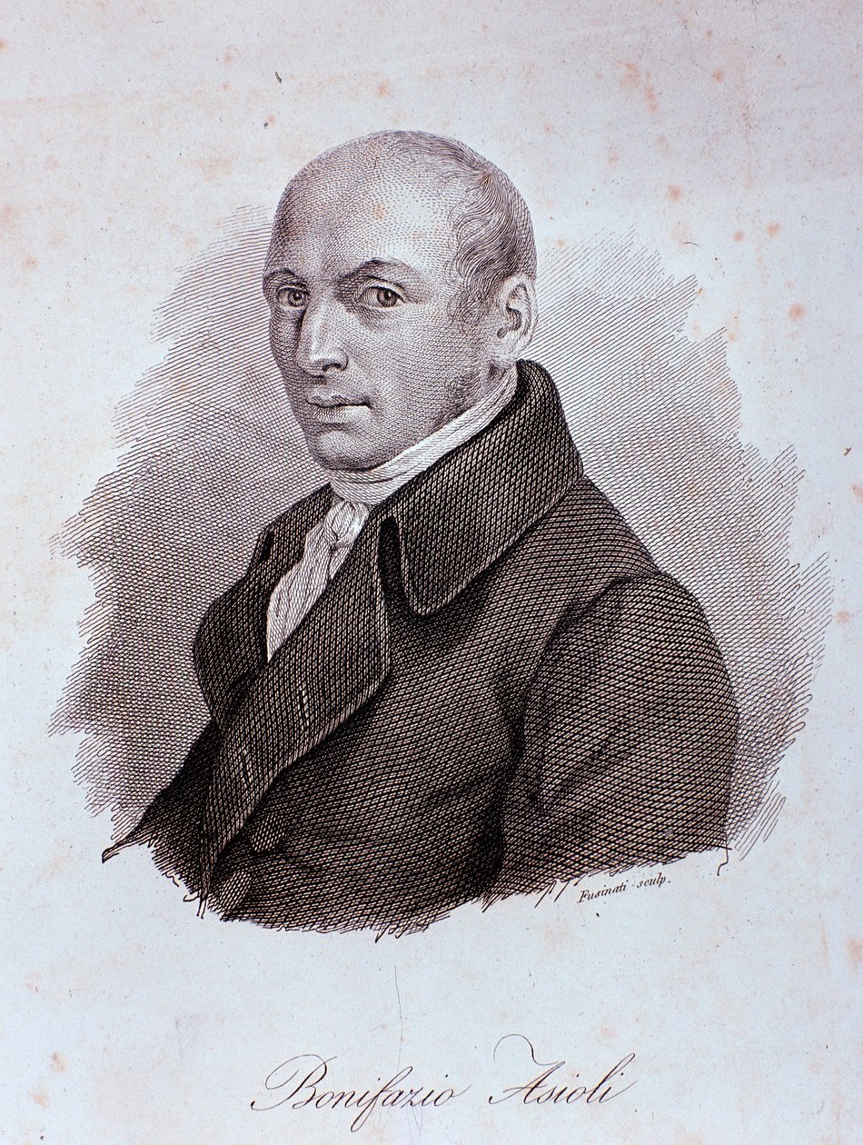 Ritratto del compositore italiano Bonifazio Asioli (1769-1832) da Unknown artist