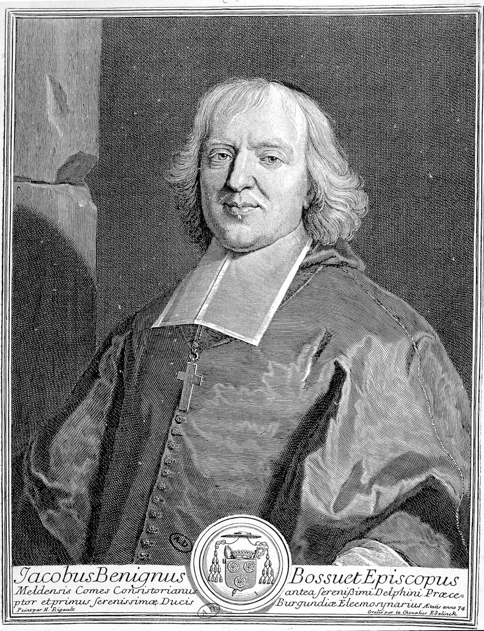 Ritratto di Jacques-Bénigne Bossuet (1627 - 1704) da Unknown artist