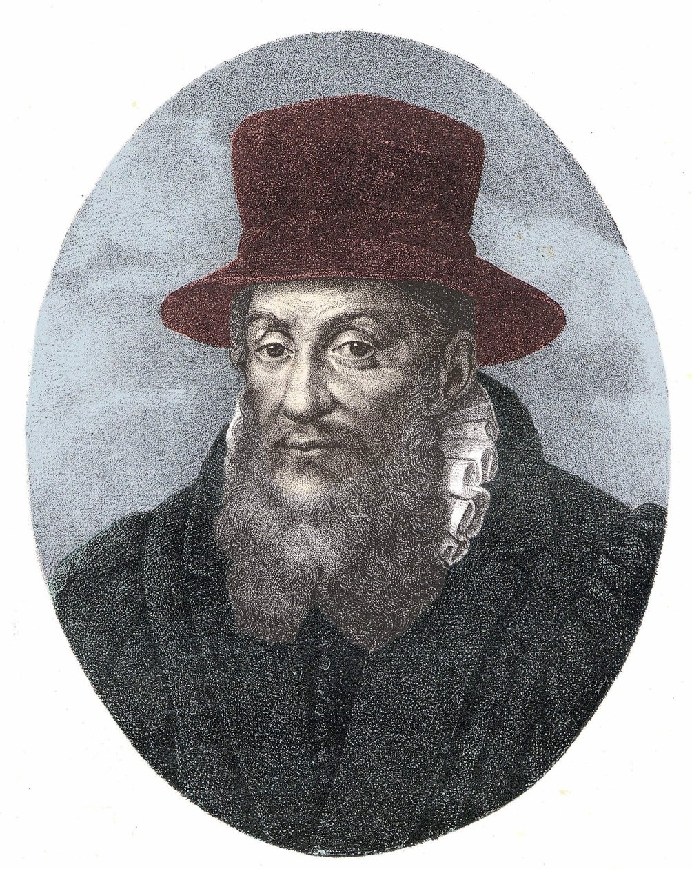 Ritratto di Jacques Cujas (1520 - 1590) giurista francese da Unknown artist
