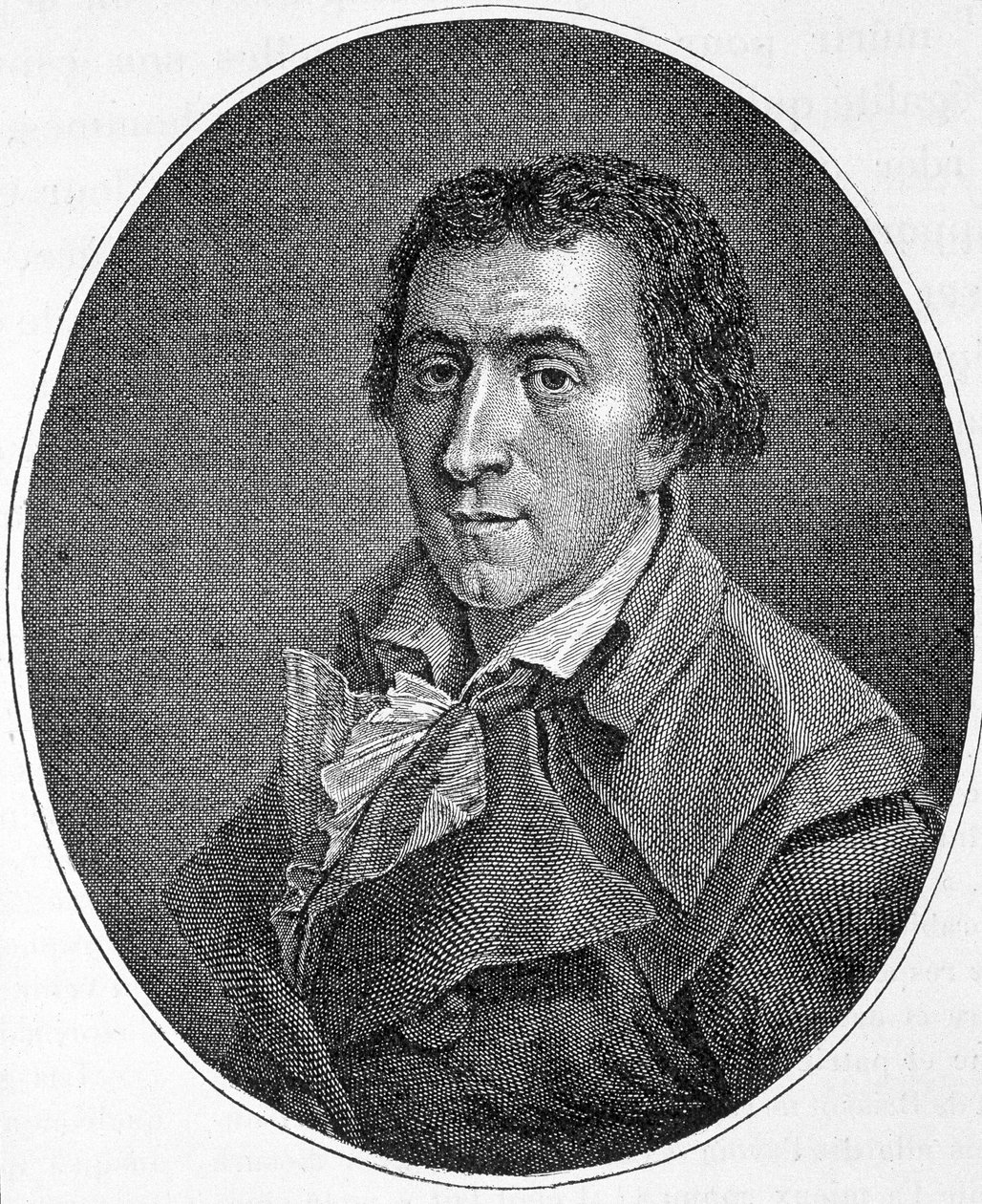 Ritratto di Jacques Pierre Brissot detto Brissot de Warville (1754-1793), giornalista e politico francese. Fondò la Società degli Amici dei Neri, sostenitore dell