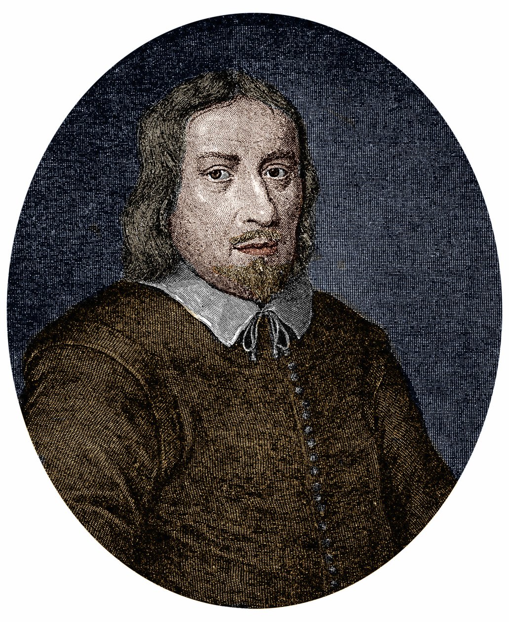 Ritratto di Jakob Bohme (o Boehme) (1575-1624) filosofo e mistico tedesco. Incisione del XVII secolo da Unknown artist