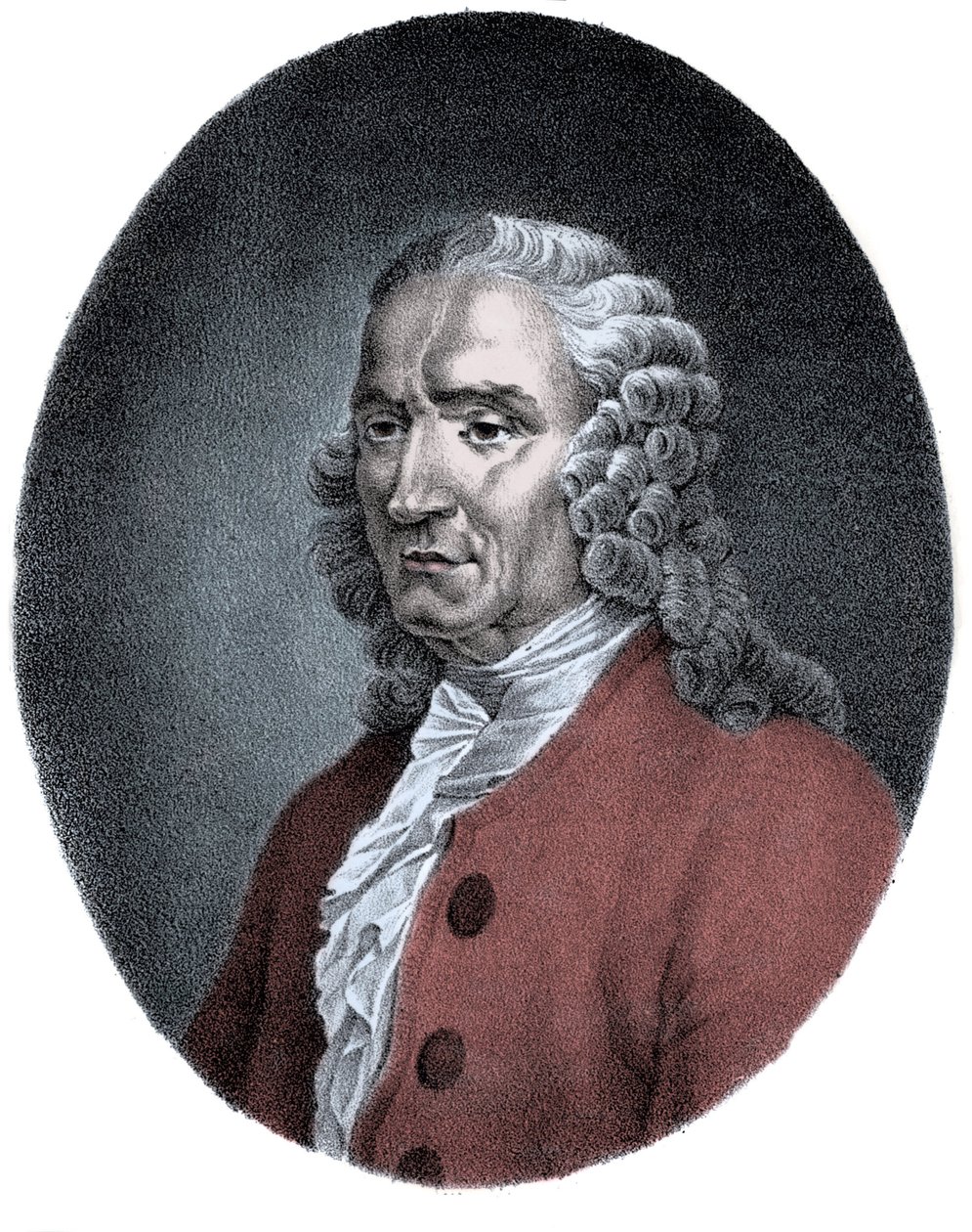Ritratto di Jean-Philippe Rameau (1683-1764), compositore francese da Unknown artist