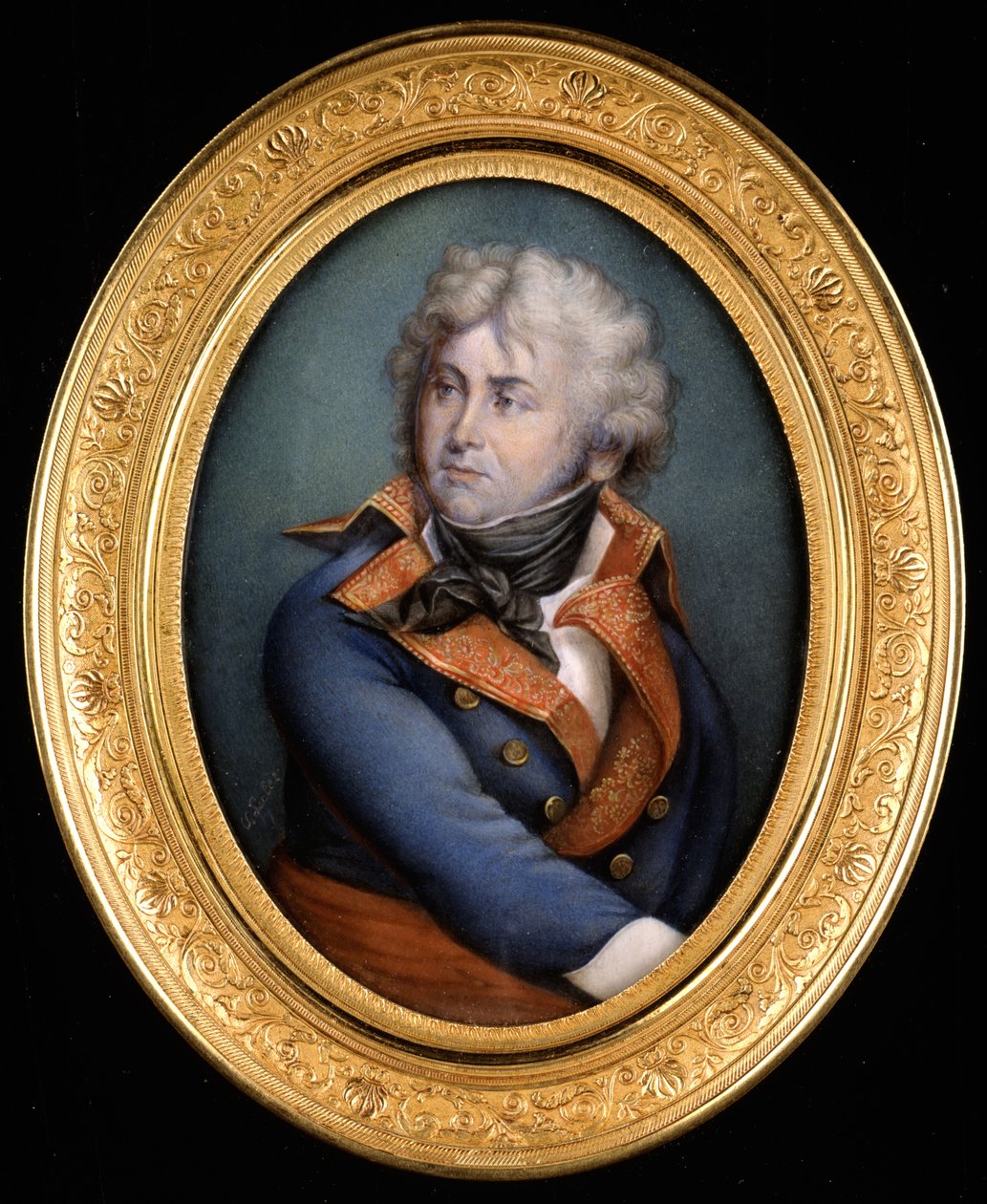 Ritratto di Jean Baptiste Kléber (1753 - 1800). Dipinto del XIX secolo da Unknown artist