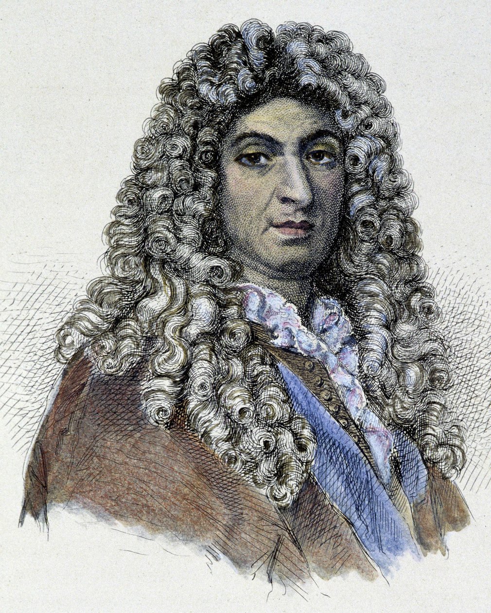 Ritratto di Jean Baptiste Lully (Giovanni Battista Lulli) (1632-1687) da Unknown artist