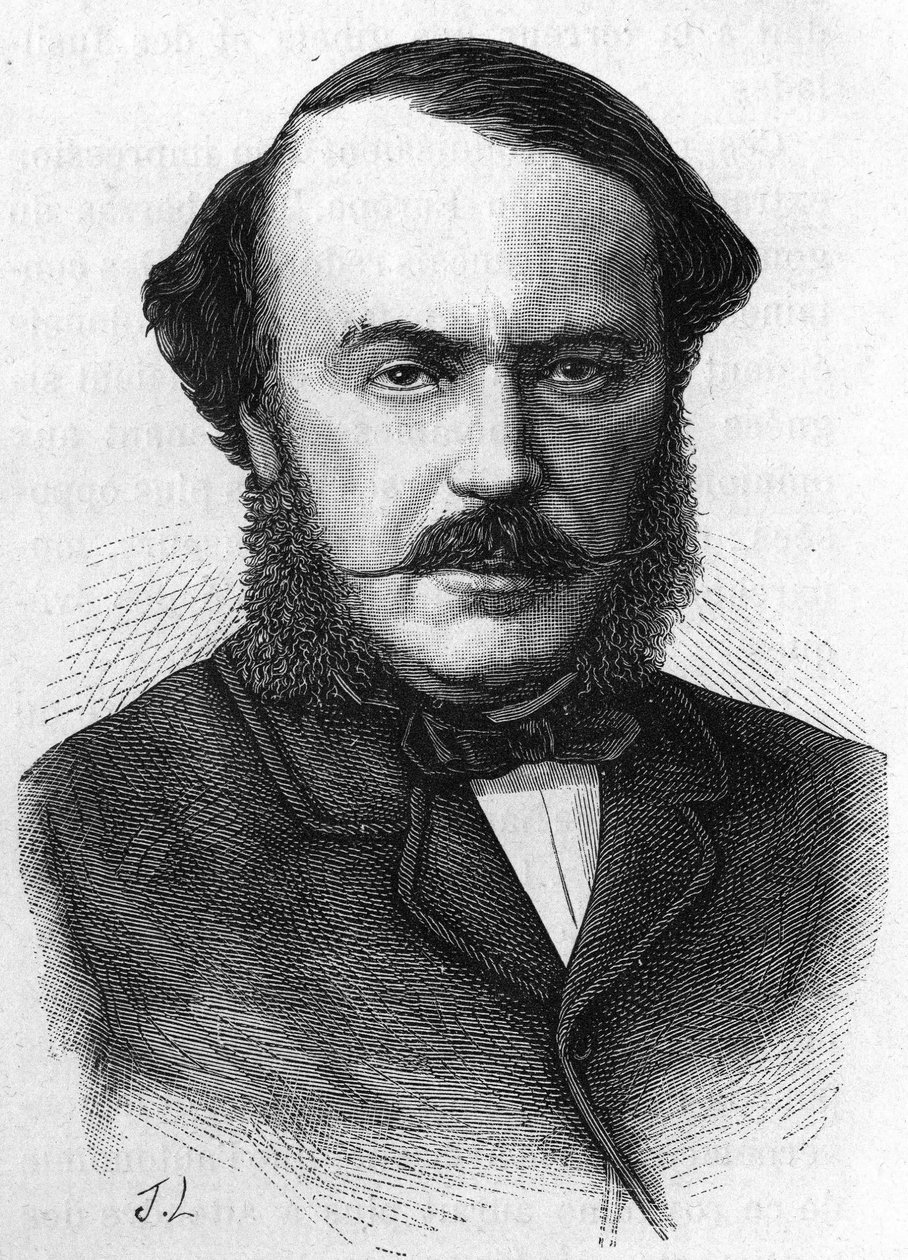 Ritratto di Jean Gilbert Victor Fialin, Duca di Persigny (1808-1872), politico francese da Unknown artist