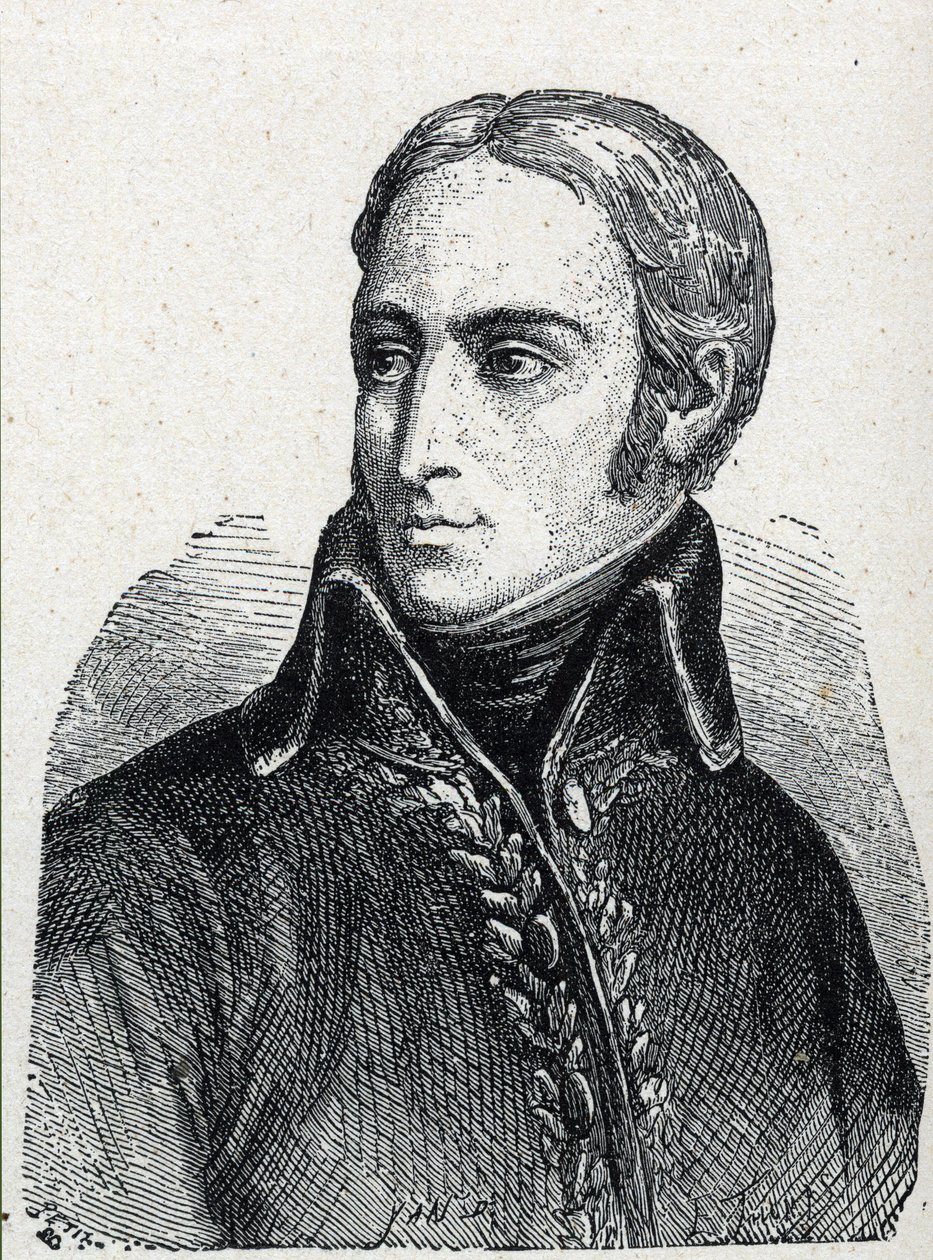 Ritratto di Jean Joseph Dessolles (o Jean-Joseph Dessoles) da Unknown artist