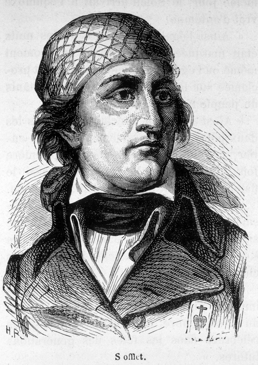 Ritratto di Jean Nicolas Stofflet (1753-1796), attore della rivolta vandeana da Unknown artist