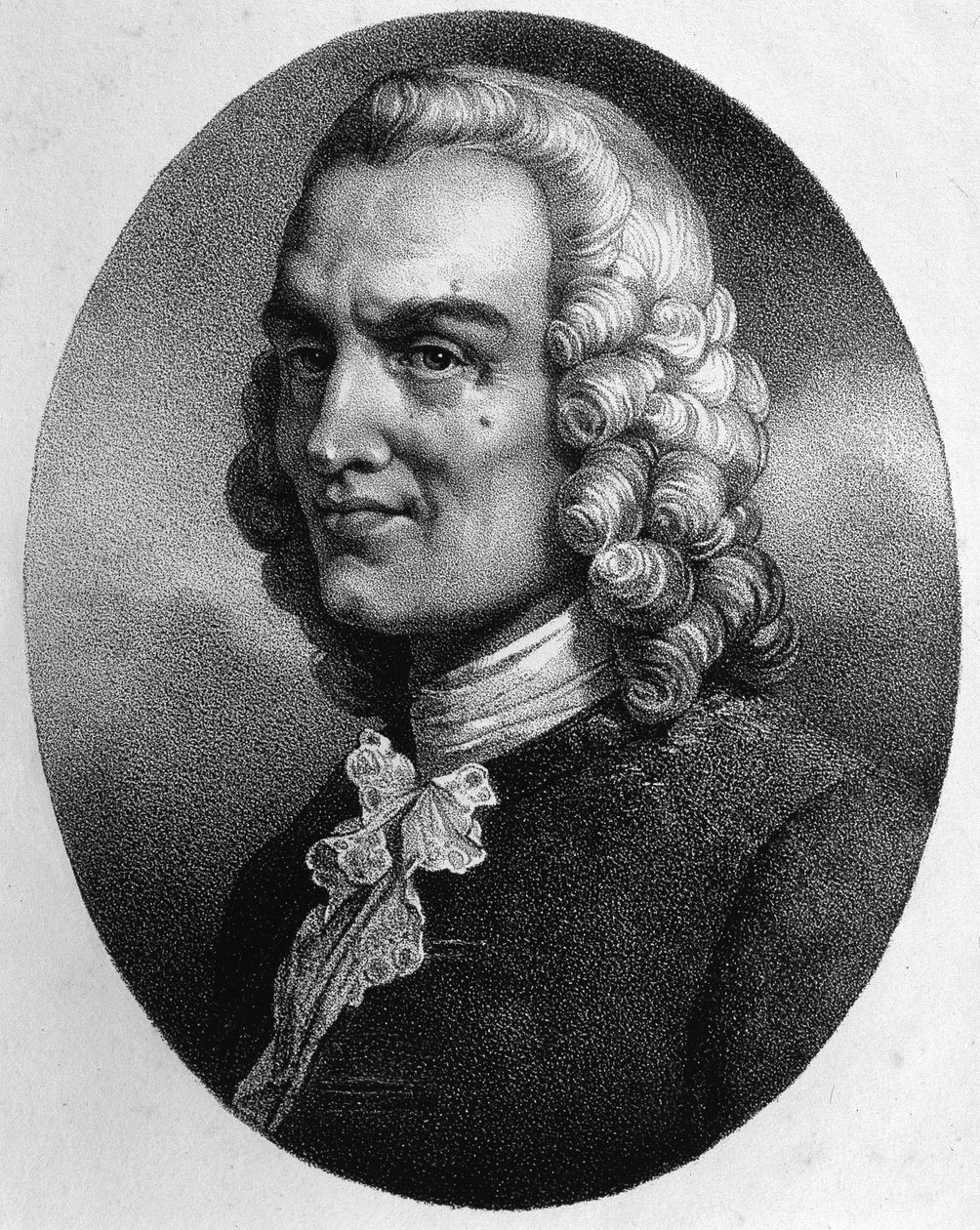 Ritratto di Jean Philippe Rameau (1683-1764) da Unknown artist