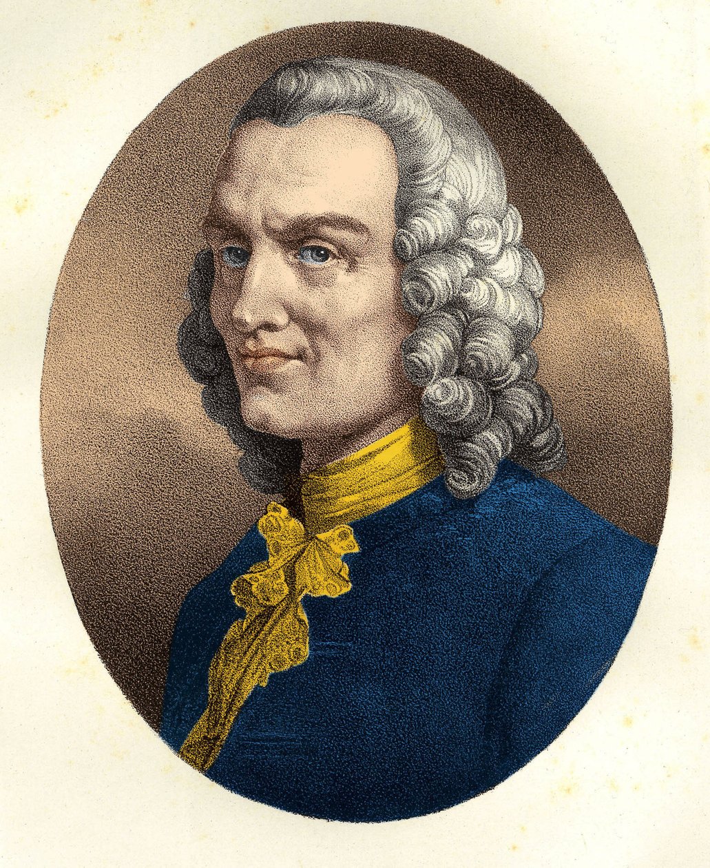 Ritratto di Jean-Philippe Rameau (1683-1764) da Unknown artist