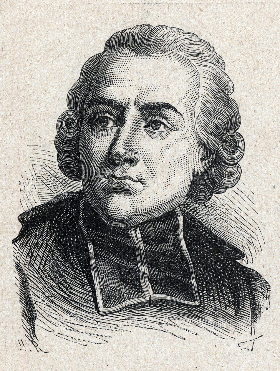 Ritratto di Jean Sibrake (o Siffrein) abate Maury (1746-1817), cardinale francese e arcivescovo di Parigi, membro dell