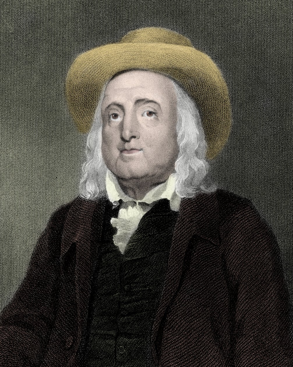Ritratto di Jeremy Bentham (1748-1832), filosofo moralista e legislatore britannico da Unknown artist
