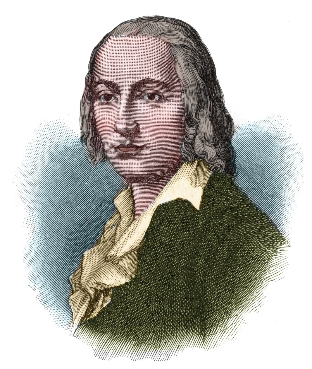Ritratto di Johann Christian Friedrich Hölderlin (1770-1843), poeta e pensatore romantico tedesco da Unknown artist