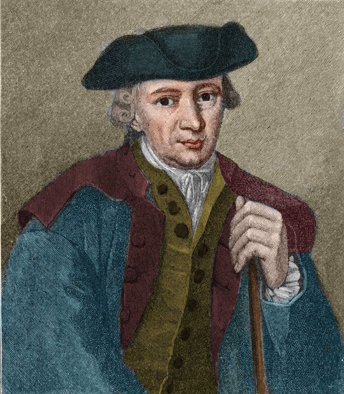 Ritratto di Johann Georg Hamann (1730-1788), filosofo e scrittore tedesco da Unknown artist