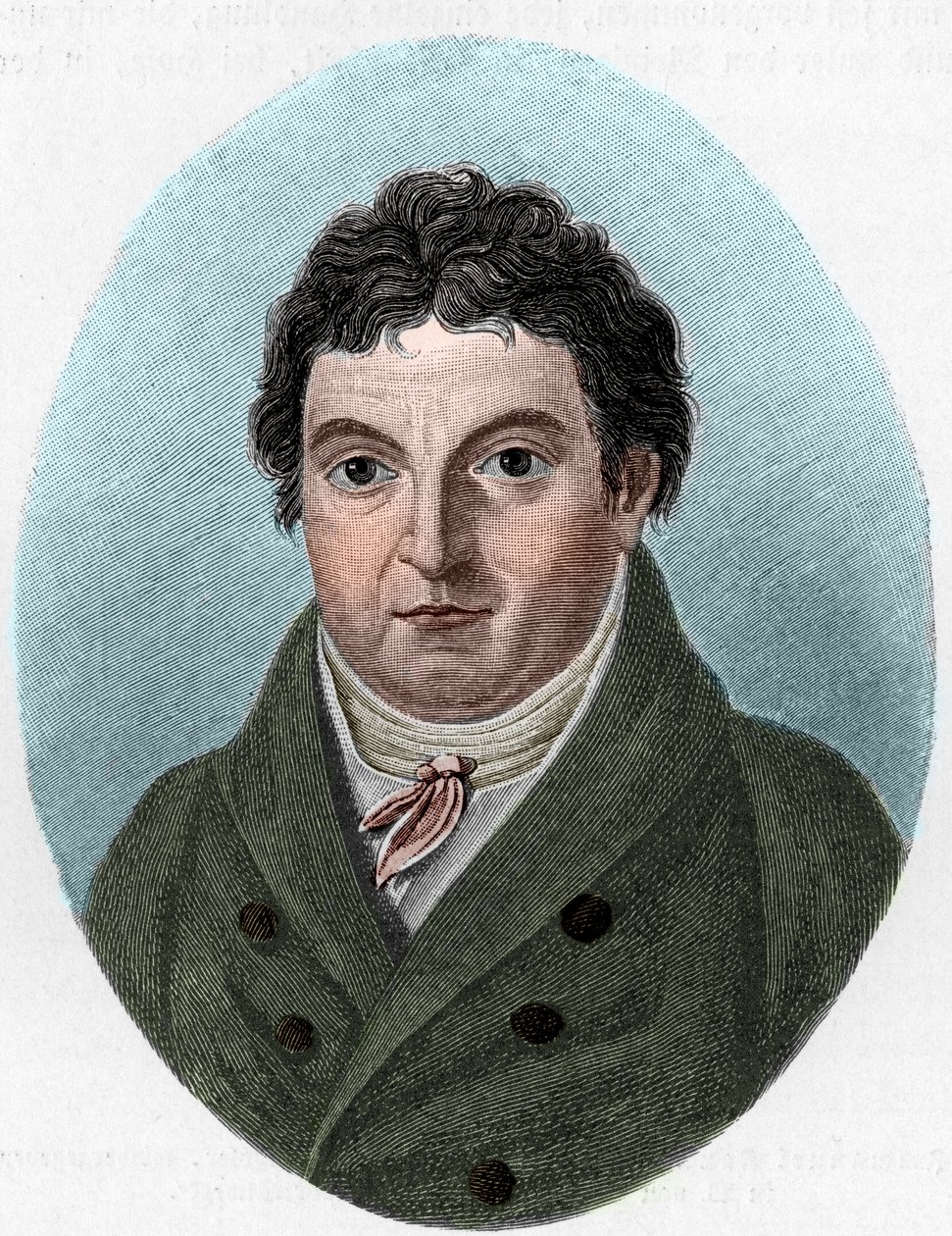 Ritratto di Johann Gottlieb Fichte (1762-1814), filosofo tedesco da Unknown artist