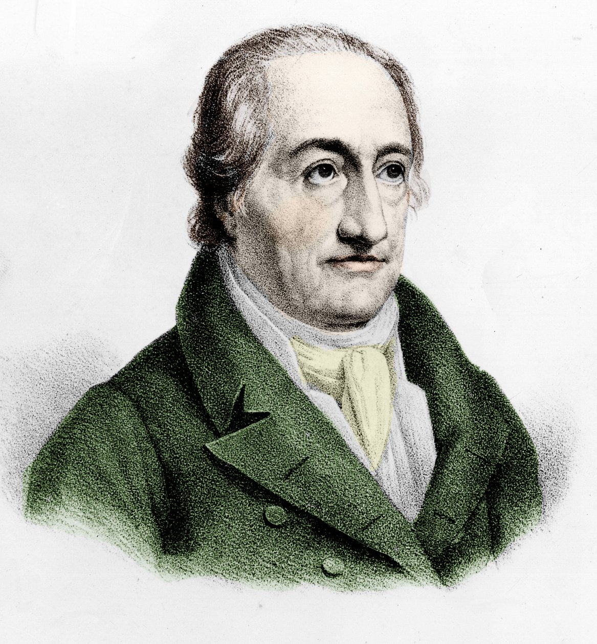 Ritratto di Johann Wolfgang Von Goethe (1749-1832). da Unknown artist