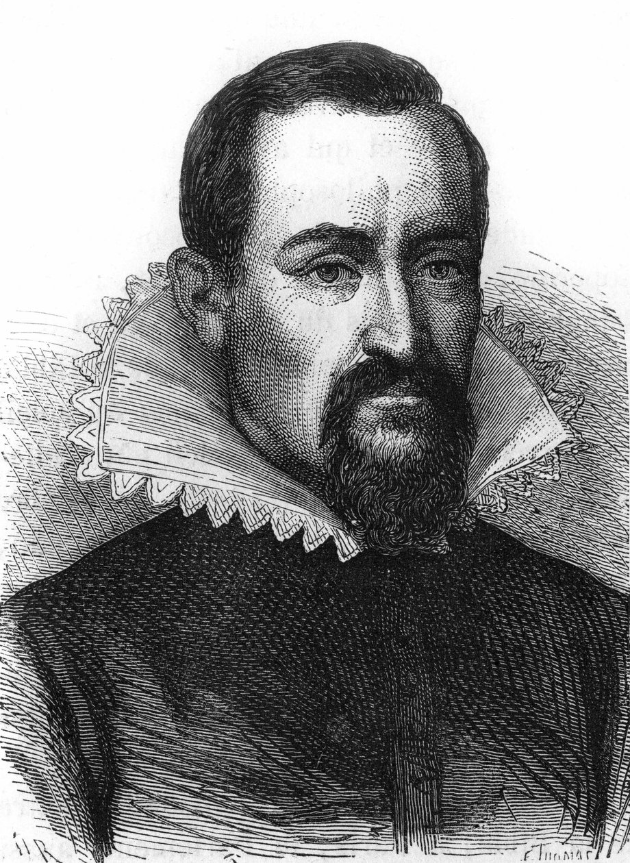 Ritratto di Johannes Kepler, astronomo (1571-1630). da Unknown artist