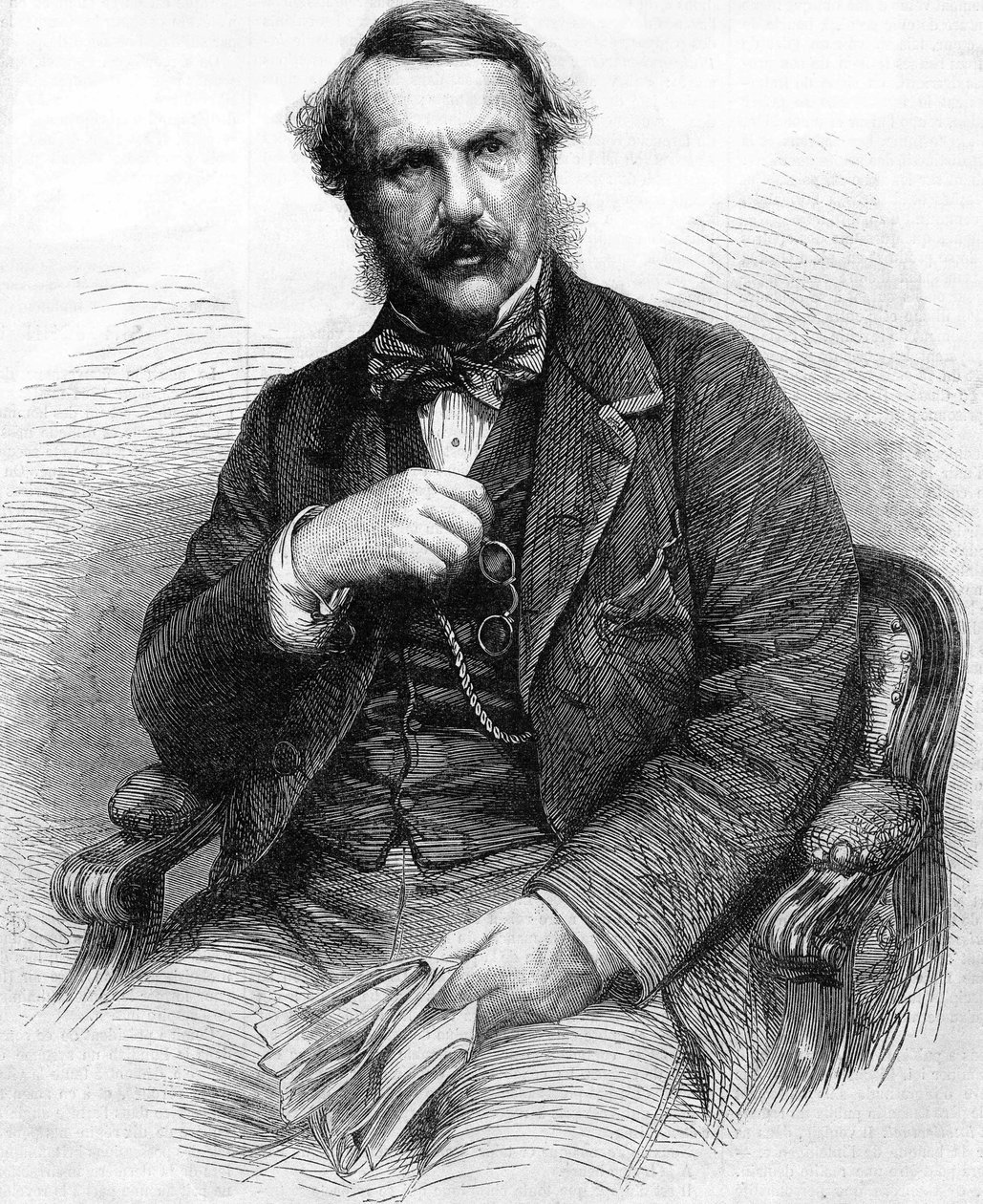 Ritratto di John Laird Mair Lawrence, amministratore britannico (1811-1879). Governatore dell