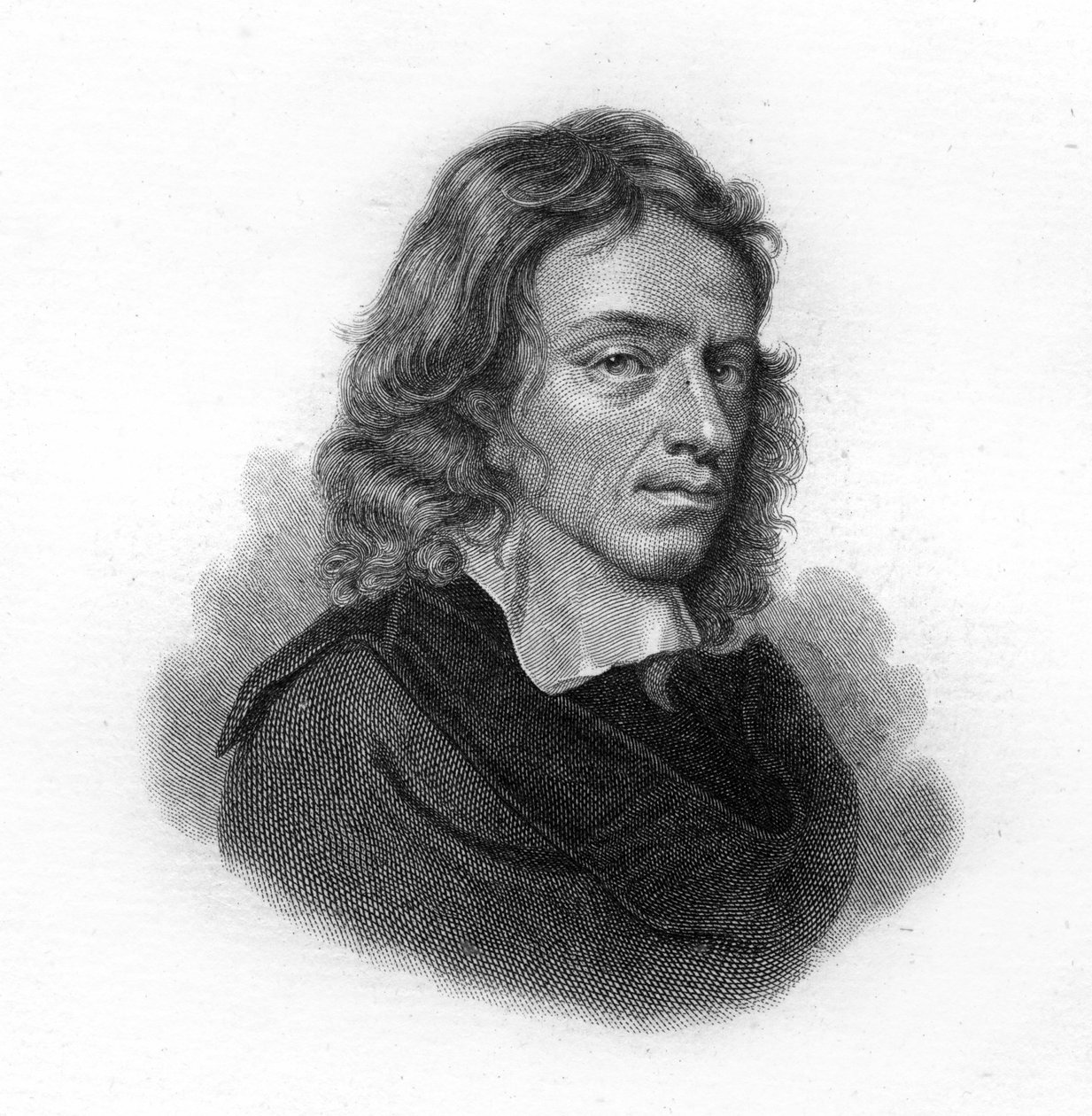 Ritratto di John Milton, poeta e saggista inglese (1608 - 1674) da Unknown artist