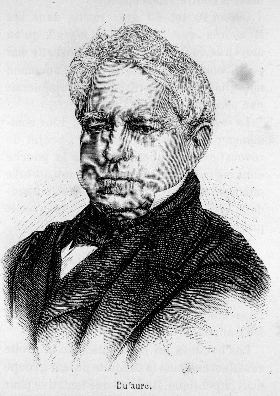 Ritratto di Jules Armand Dufaure, avvocato e politico francese (1798-1881) da Unknown artist