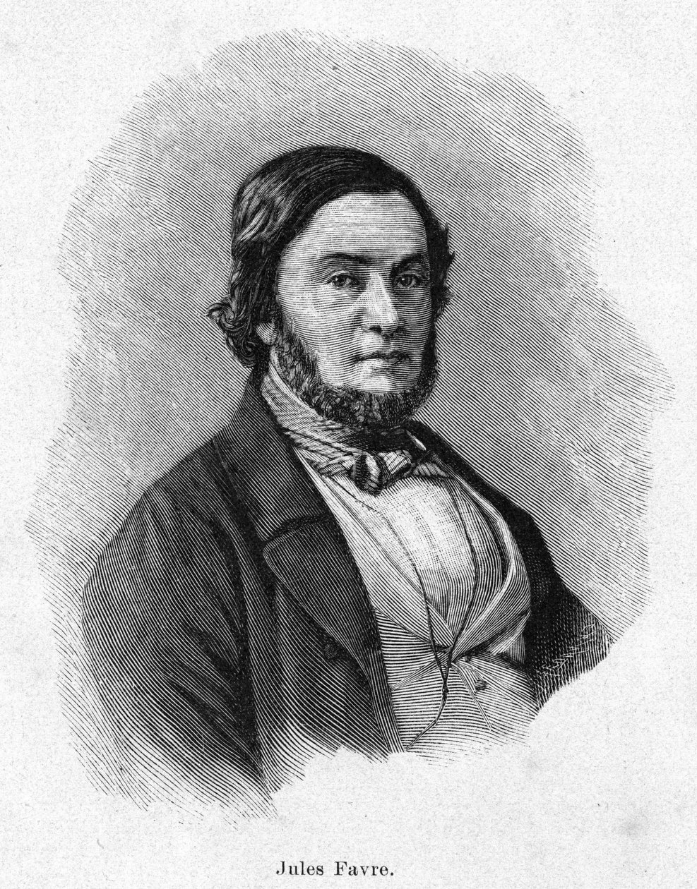Ritratto di Jules Favre (1809 -1880), politico francese da Unknown artist
