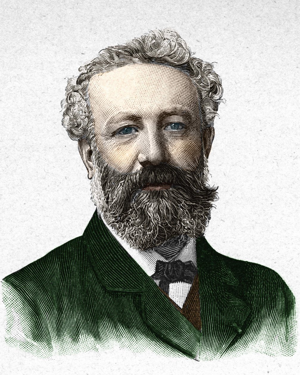 Ritratto di Jules Verne, scrittore francese (1828-1905) da Unknown artist