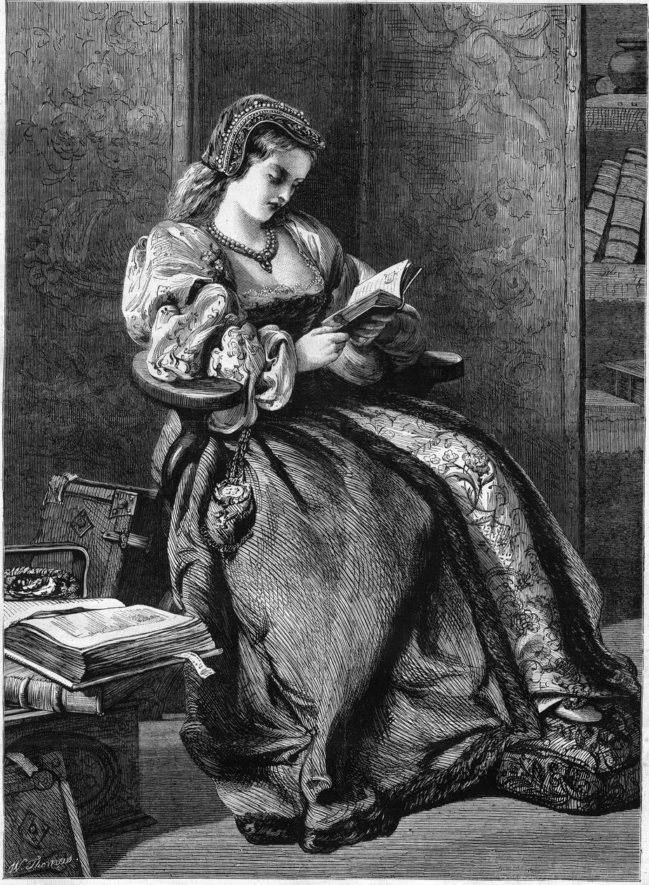Ritratto di Lady Jeanne Grey da Unknown artist
