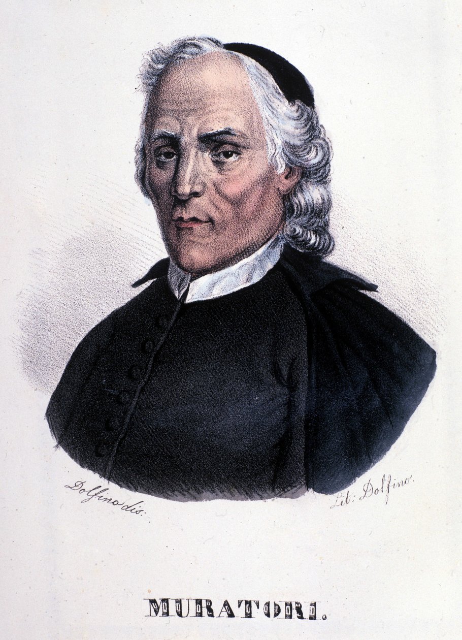 Ritratto di Louis Antoine Muratori da Unknown artist