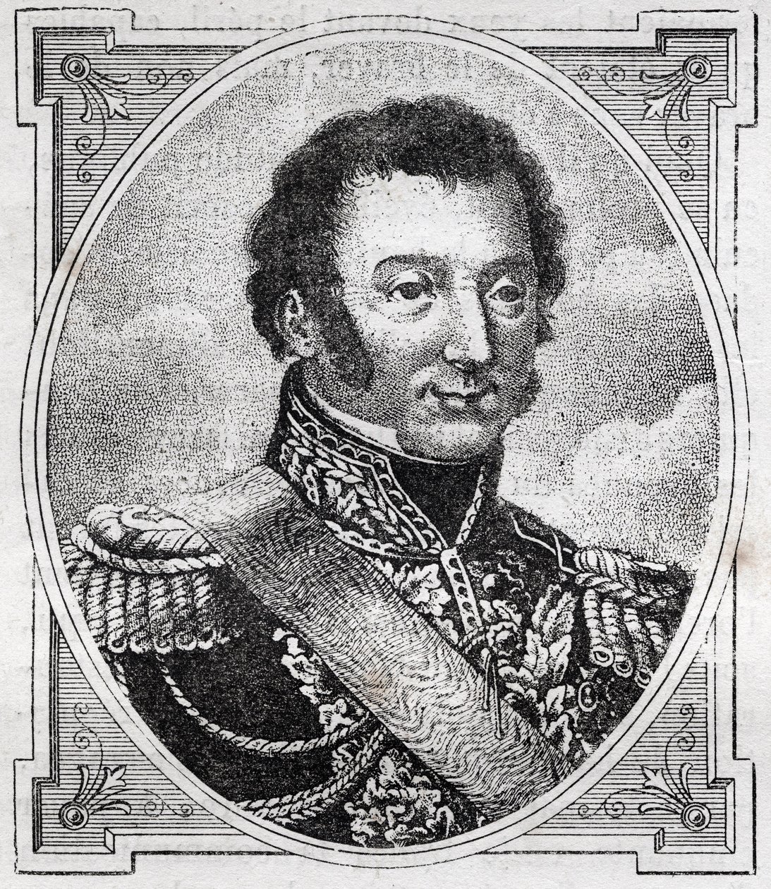 Ritratto di Louis Auguste Victor de Ghaisne de Bourmont (1773-1846), maresciallo di Francia da Unknown artist