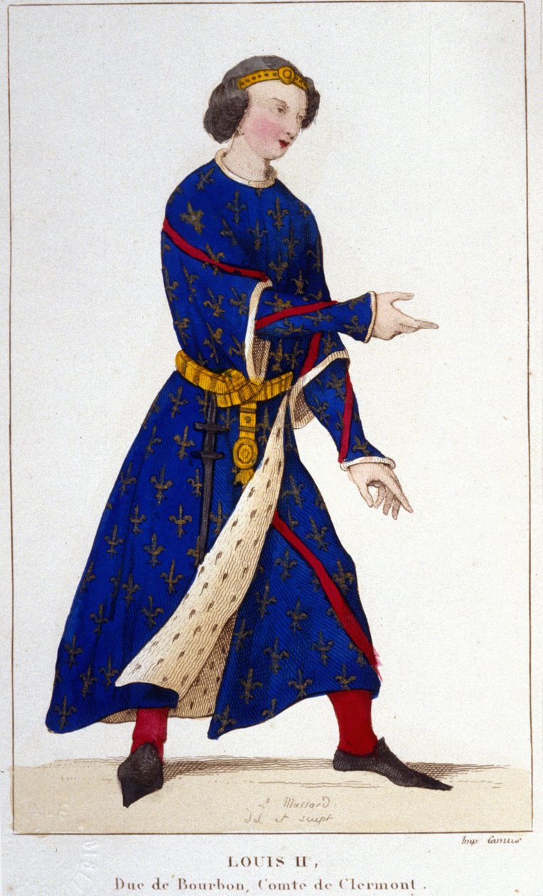Ritratto di Luigi II il Balbo o il Fannullone da Unknown artist