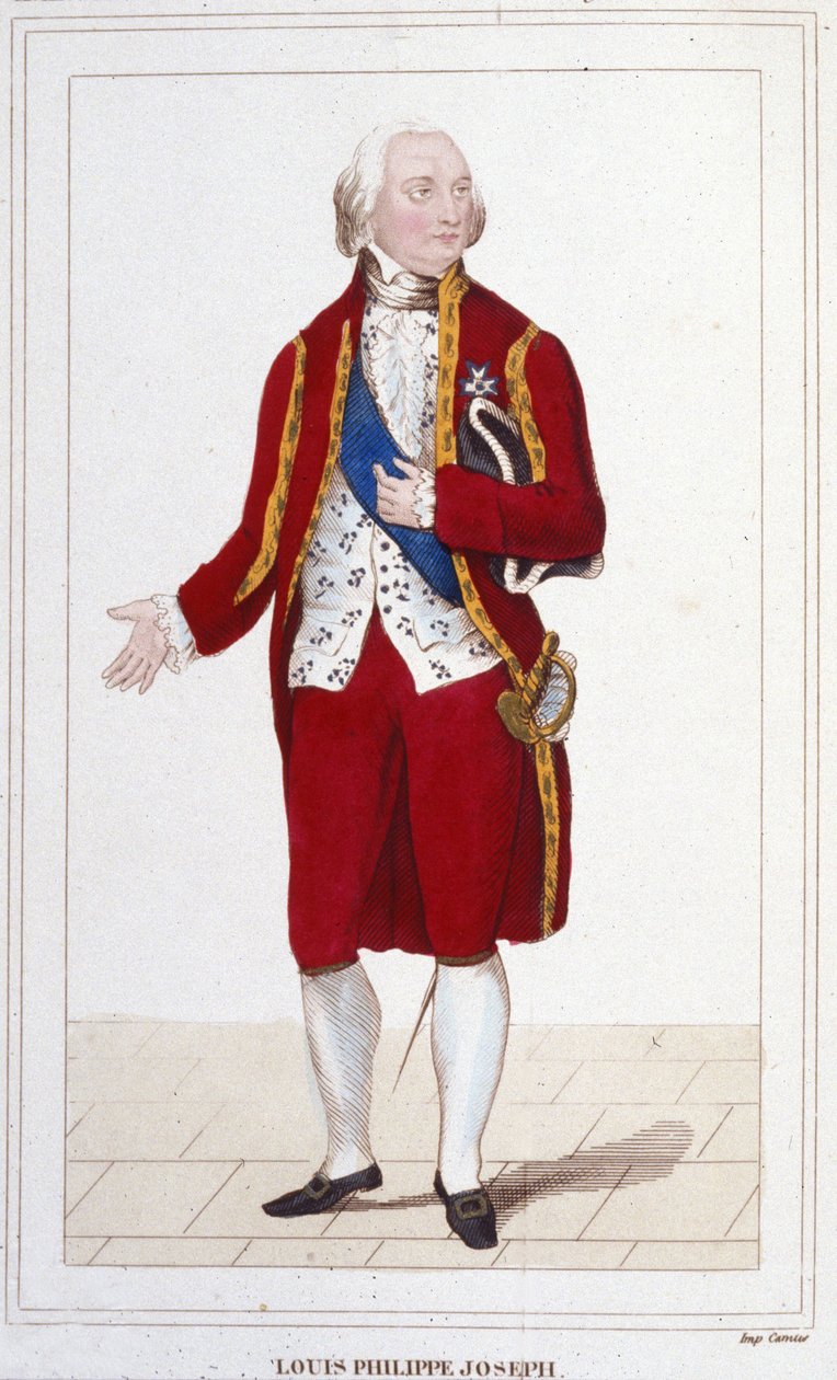 Ritratto di Luigi Filippo II Giuseppe, Duca d