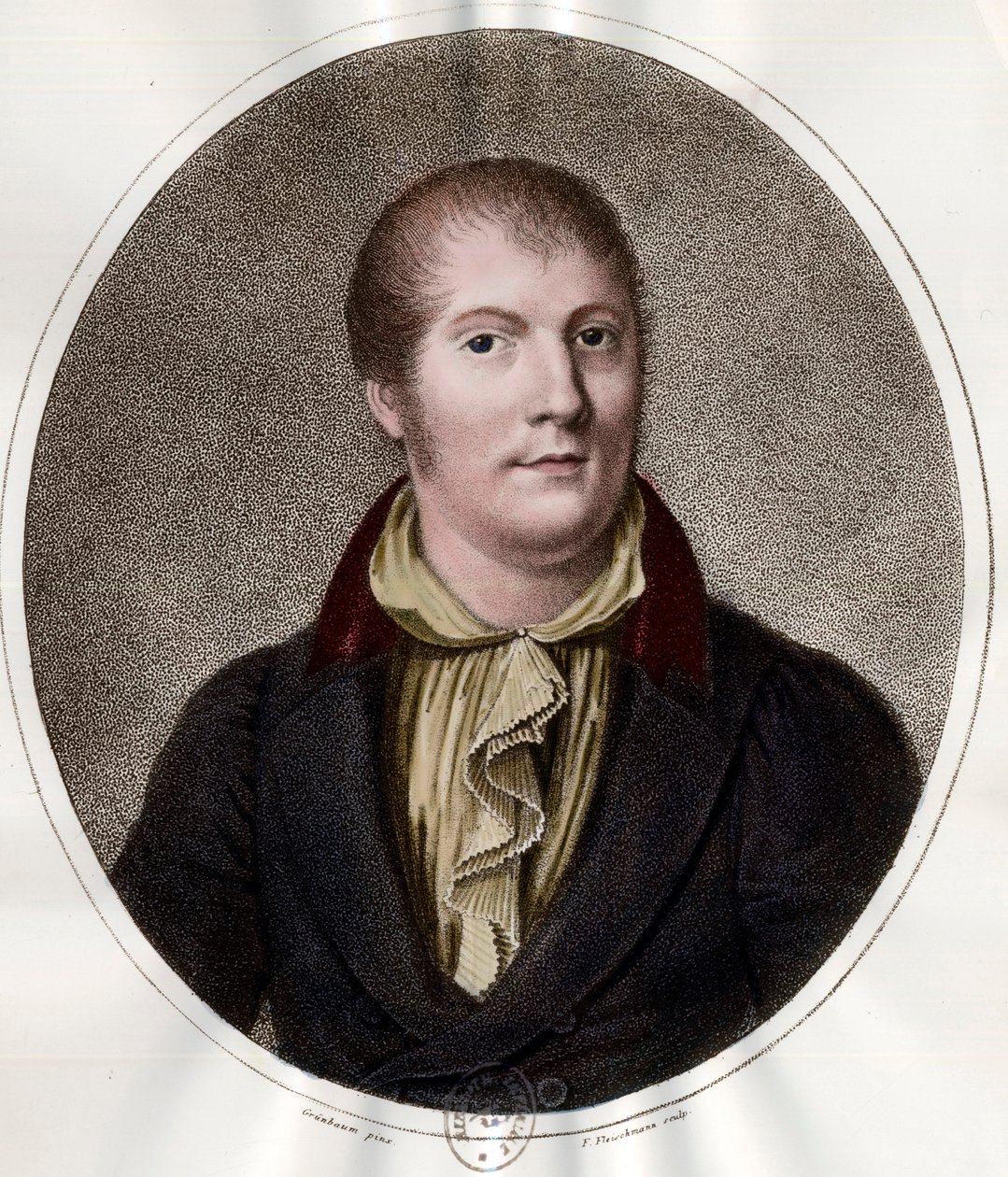 Ritratto di Louis Spohr (1784 - 1859), musicista francese da Unknown artist