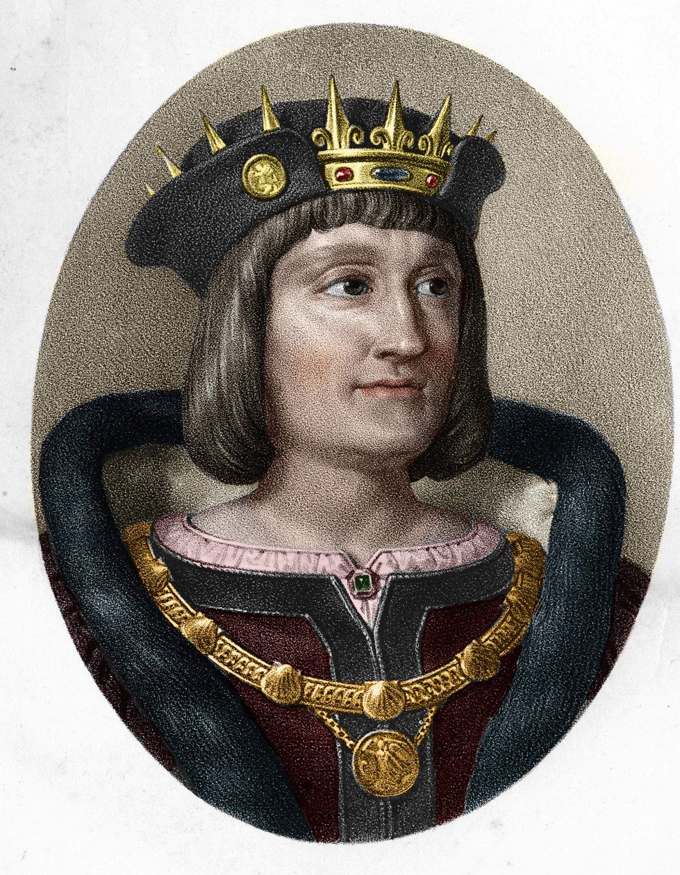 Ritratto di Luigi XII, re di Francia 1462-1515 da Unknown artist
