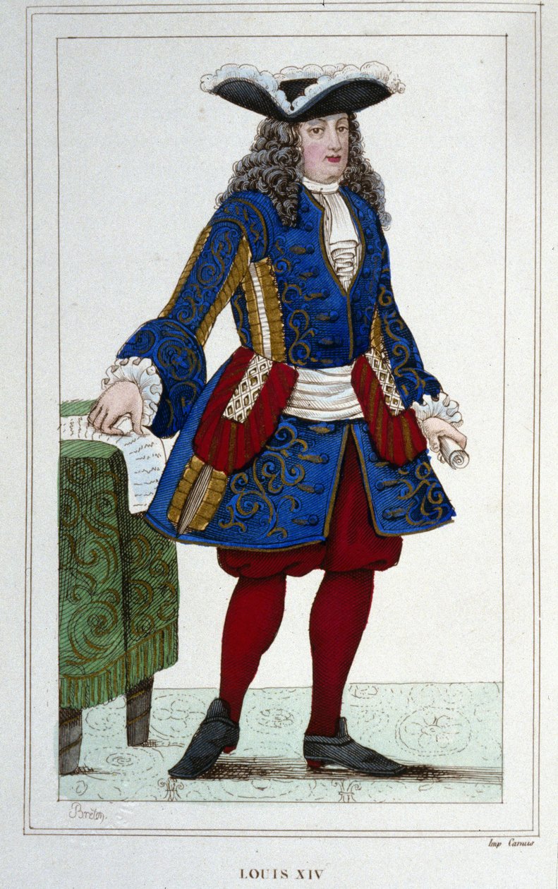 Ritratto di Luigi XIV (1638 - 1715), Re di Francia. da Unknown artist