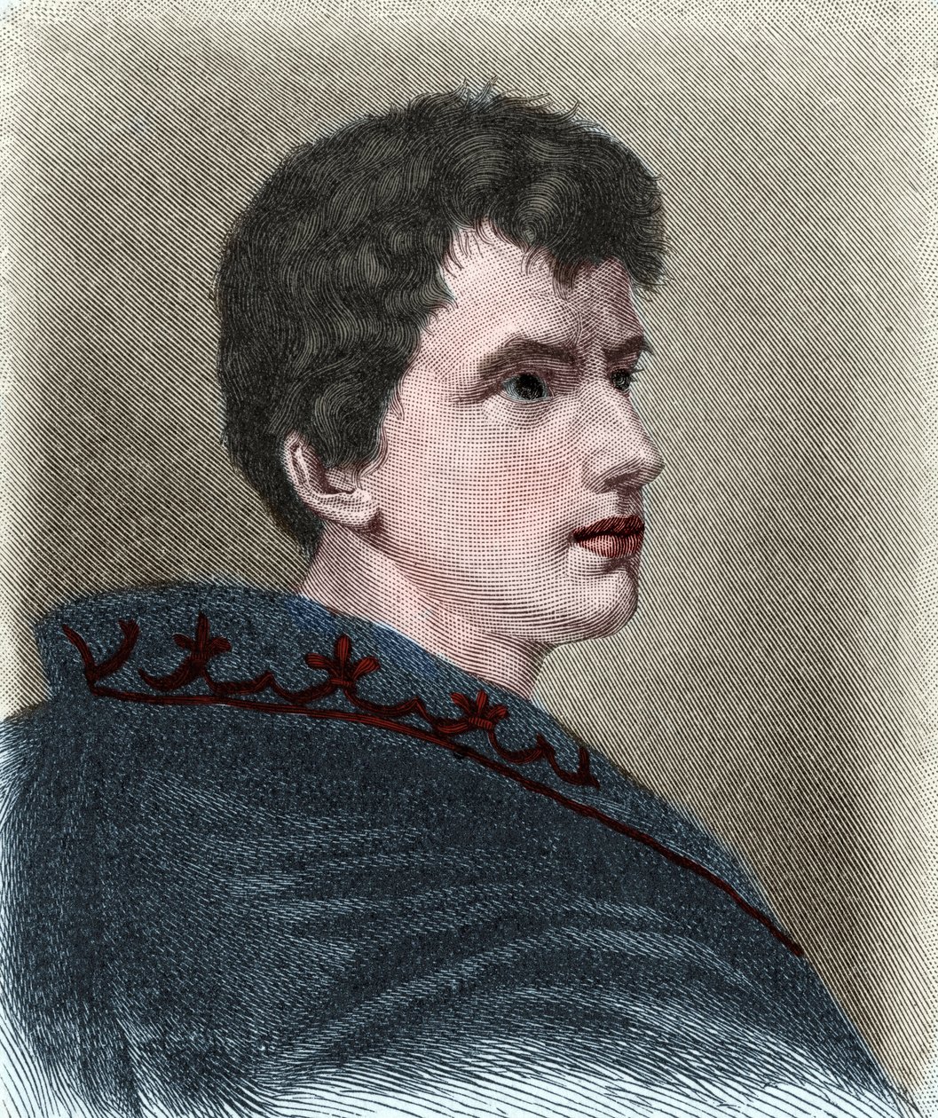Ritratto di Ludwig Joachim von Arnim detto Achim von Arnim (1781-1831), romanziere, giornalista, drammaturgo e poeta romantico tedesco. da Unknown artist