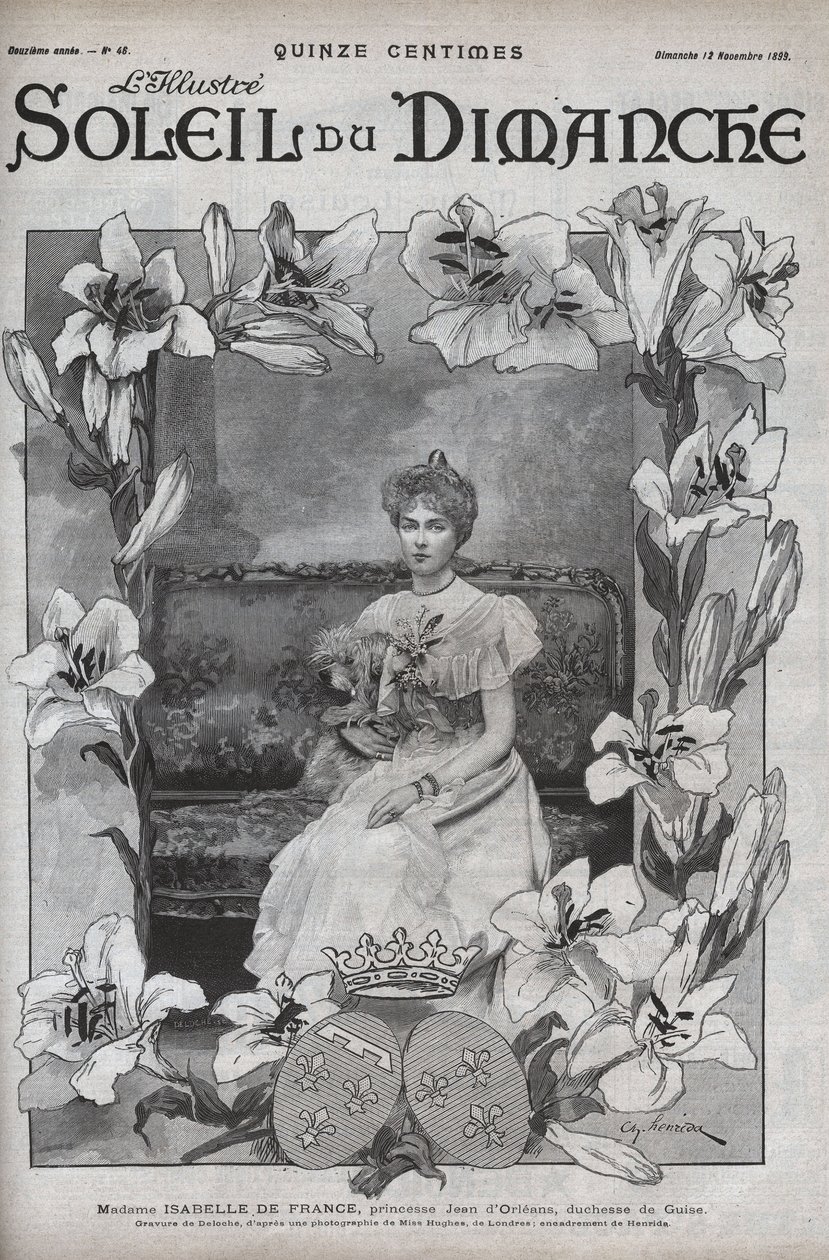 Ritratto di Madame Isabelle di Francia (1878-1961), Principessa Jean d