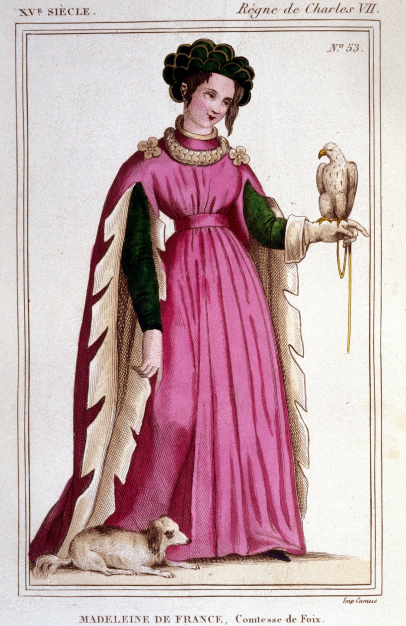 Ritratto di Madeleine di Francia (1443-1495), Contessa di Foix da Unknown artist
