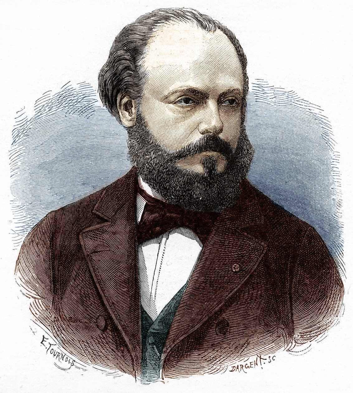 Ritratto di Marcel Deprez (1843-1918), ingegnere e fisico francese da Unknown artist