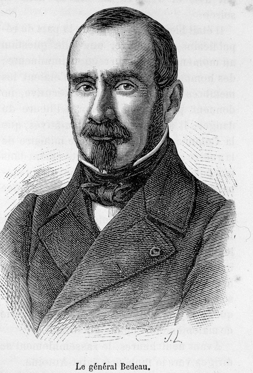 Ritratto di Marie Alphonse Bedeau, generale francese (1804 - 1863) da Unknown artist