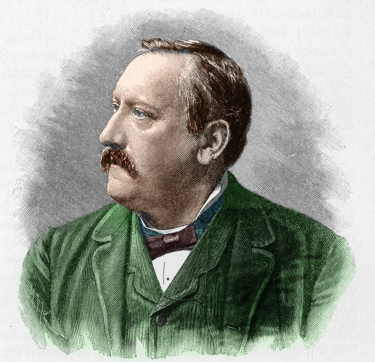 Ritratto di Martin Greif, poeta tedesco da Unknown artist