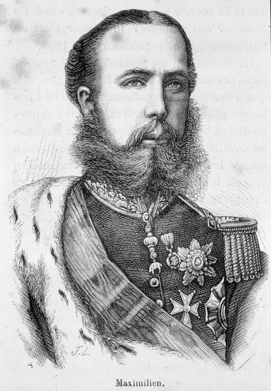 Ritratto di Massimiliano I del Messico o Ferdinando Massimiliano Giuseppe, Principe Imperiale e Arciduca d