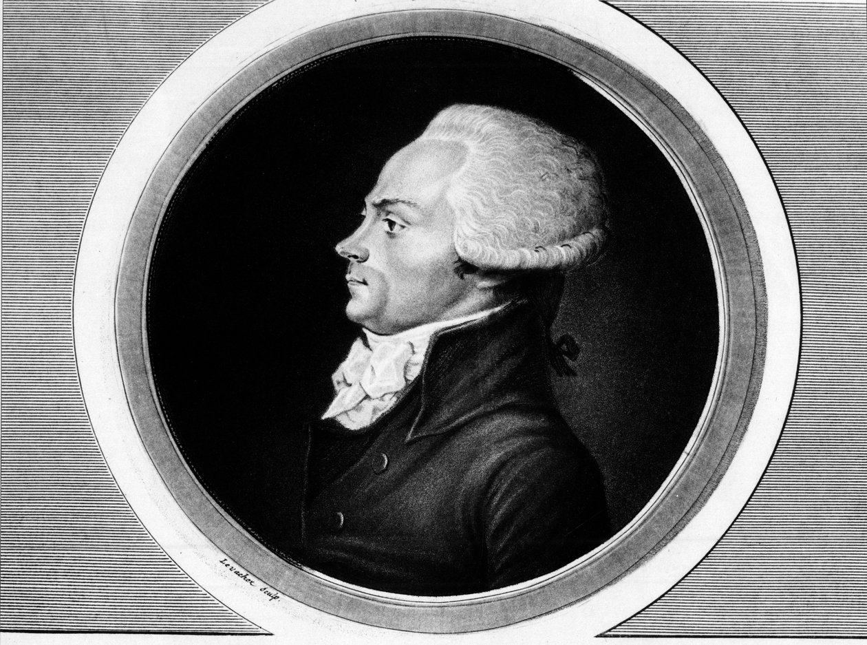 Ritratto di Maximilien de Robespierre (1758-1794), membro degli Stati Generali e deputato di Parigi alla Convenzione Nazionale. Nella 